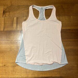 Athleta Pink and Gray Tank Top